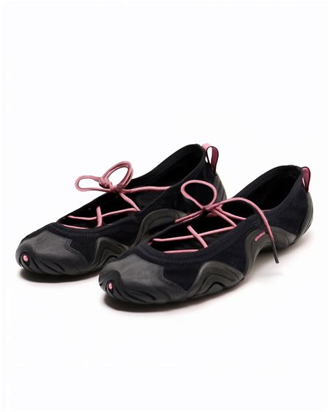 lace up ballet sneakers.